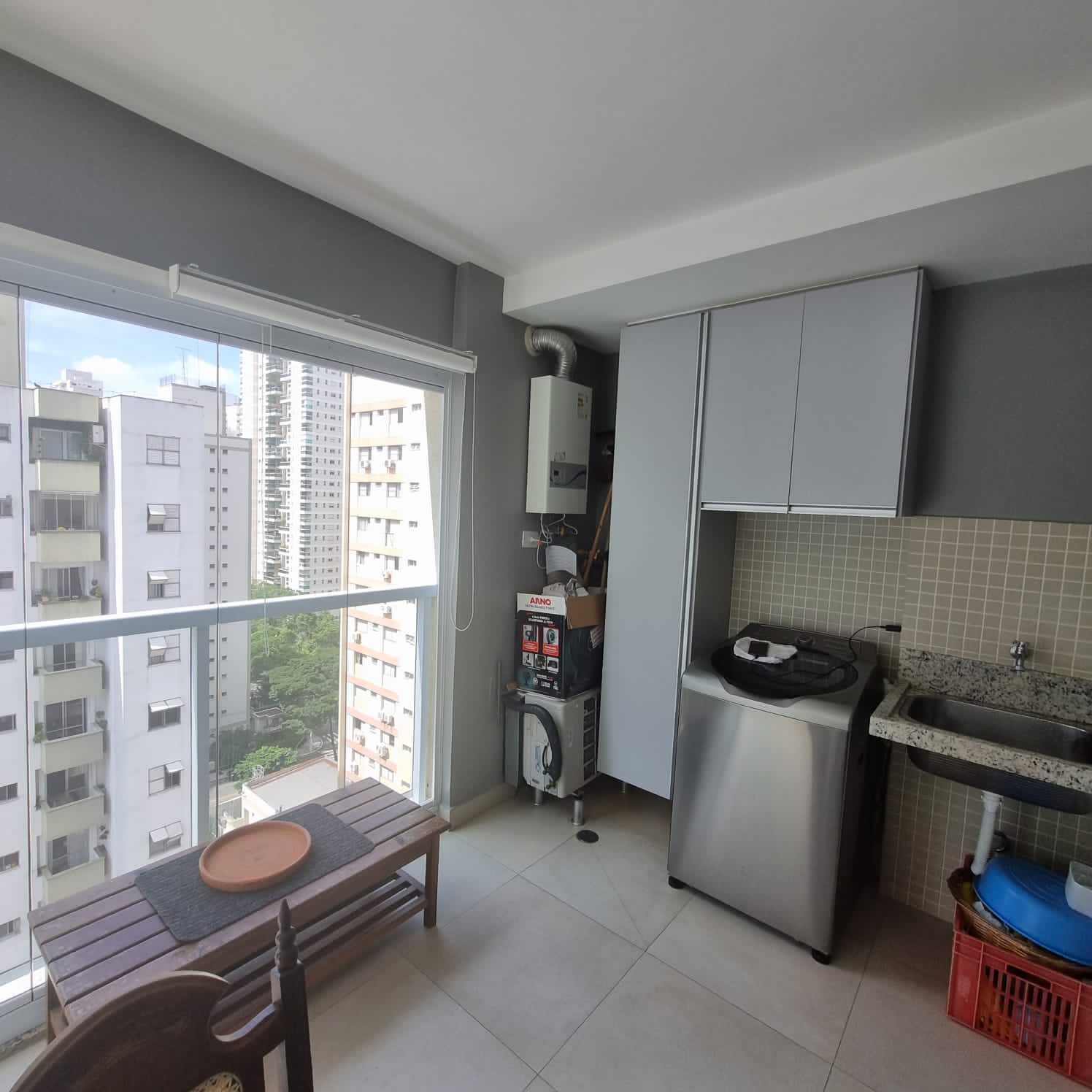 Imagem Apartamento com 1 Quarto à Venda, 43 m²em Santo Amaro - São Paulo