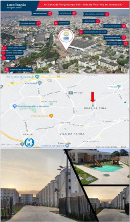 Apartamento com 2 Quartos à Venda, 41 m² em Braz de Pina - Rio de Janeiro