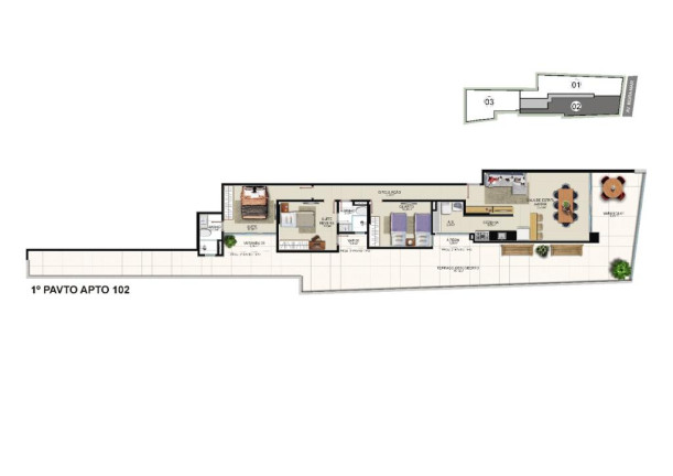 Imagem Apartamento com 3 Quartos à Venda, 235 m² em Praia do Morro - Guarapari