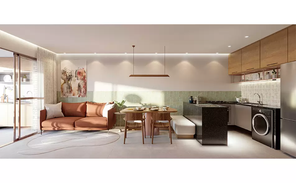 Imagem Apartamento com 1 Quarto à Venda, 29 m² em Porto das Dunas - Aquiraz