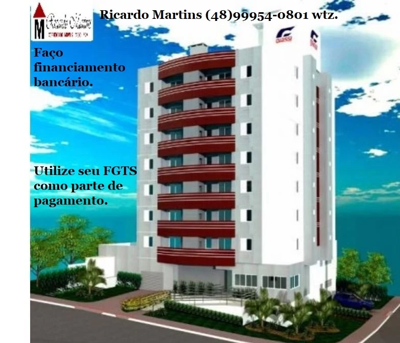 Imagem Apartamento com 2 Quartos à Venda, 63 m² em São Cristóvão - Criciúma