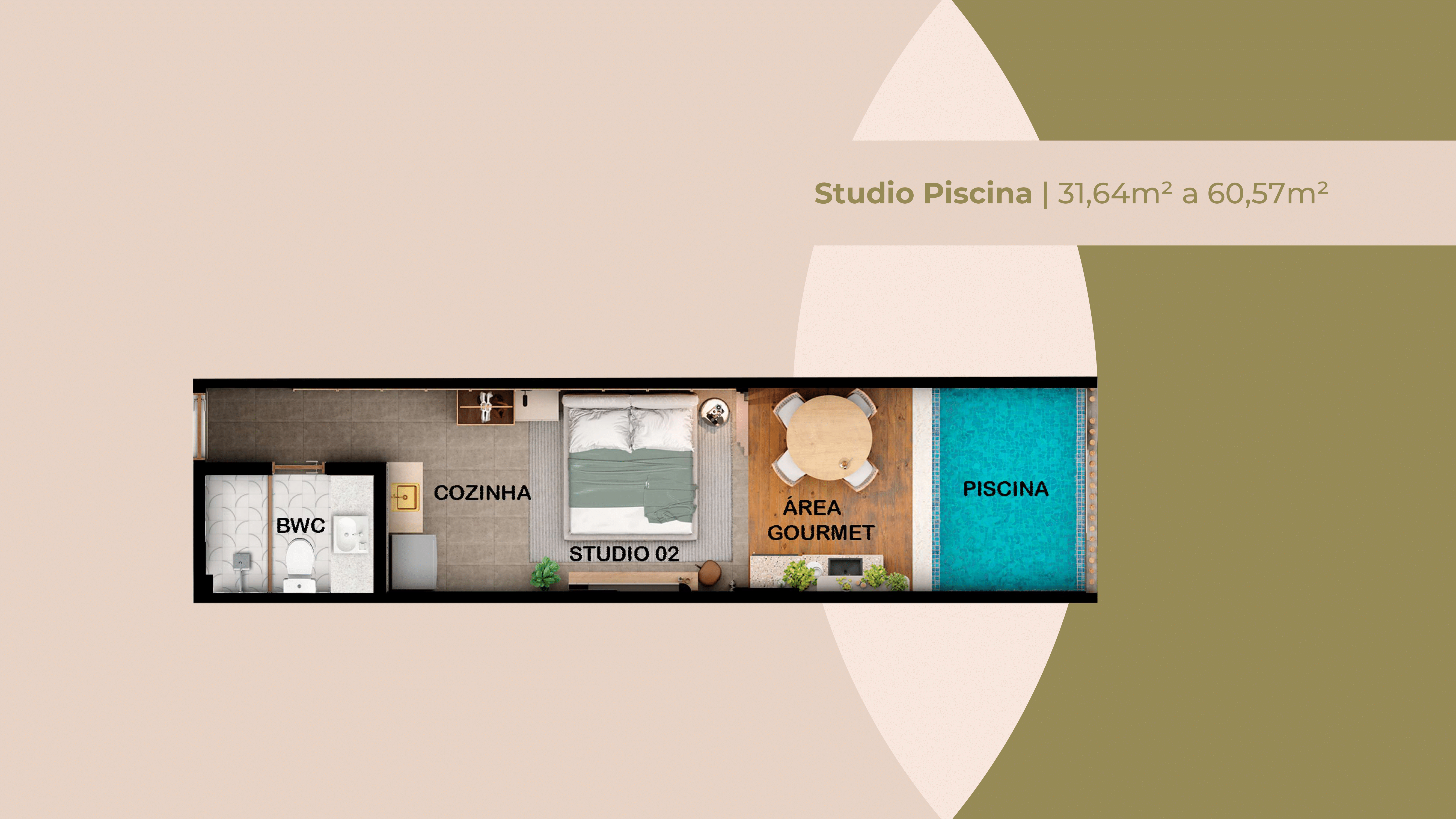 Foto do imóvel: Studio com 1 Quarto à Venda, 24 m² em  - Tamandaré