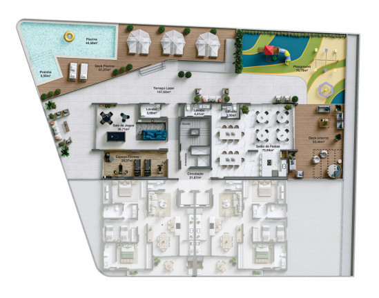 Imagem Apartamento com 3 Quartos à Venda, 98 m²em Centro - Balneário Rincão