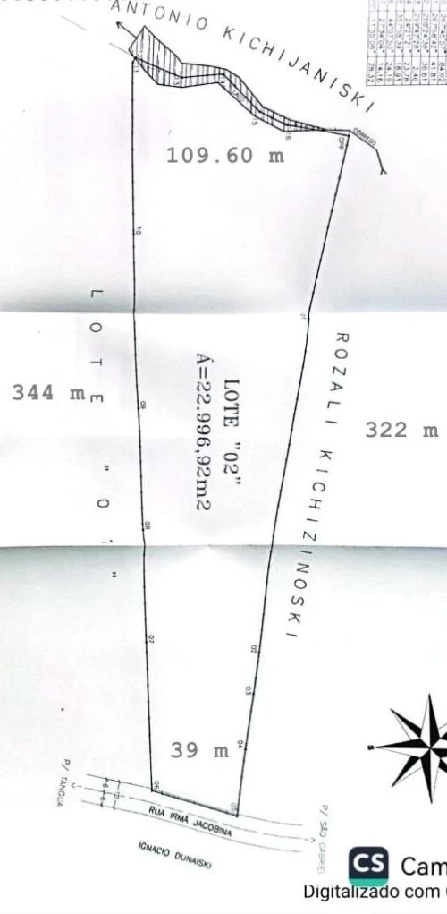 Foto do imóvel: Terreno à Venda, 1.418 m² em Pilarzinho - Curitiba