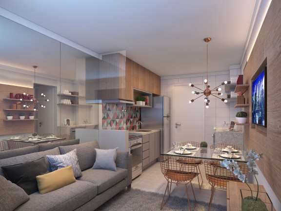 Imagem Apartamento com 2 Quartos à Venda, 42 m² em Barra Funda - São Paulo