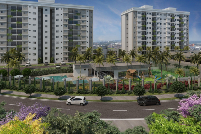 Imagem Apartamento com 2 Quartos à Venda, 56 m² em Garavelo Residencial Park - Aparecida de Goiânia