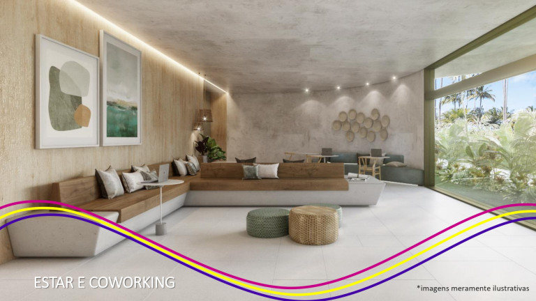 Imagem Apartamento com 1 Quarto à Venda, 28 m² em Praia de Muro Alto - Ipojuca