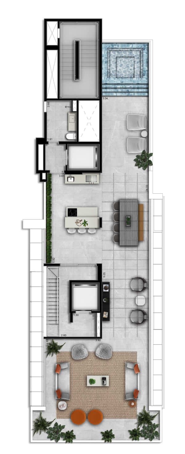 Imagem Cobertura com 4 Quartos à Venda, 512 m²em Itaim Bibi - São Paulo