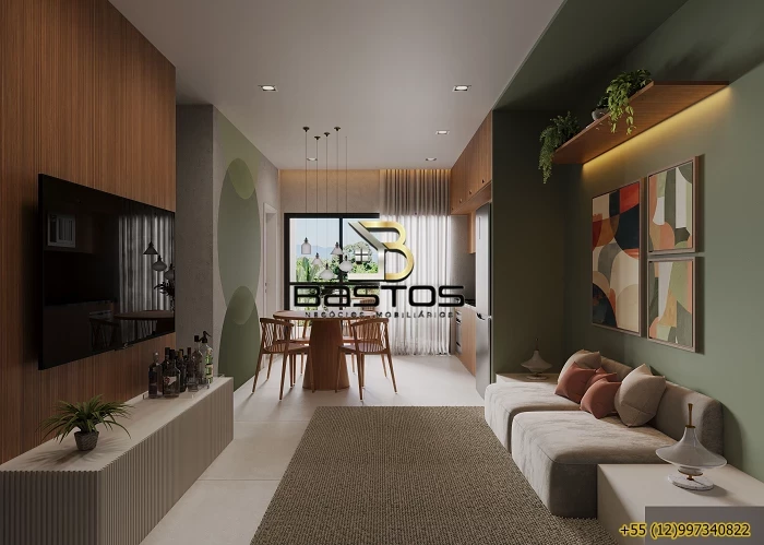 Imagem Apartamento com 2 Quartos à Venda, 65 m² em Toninhas - Ubatuba