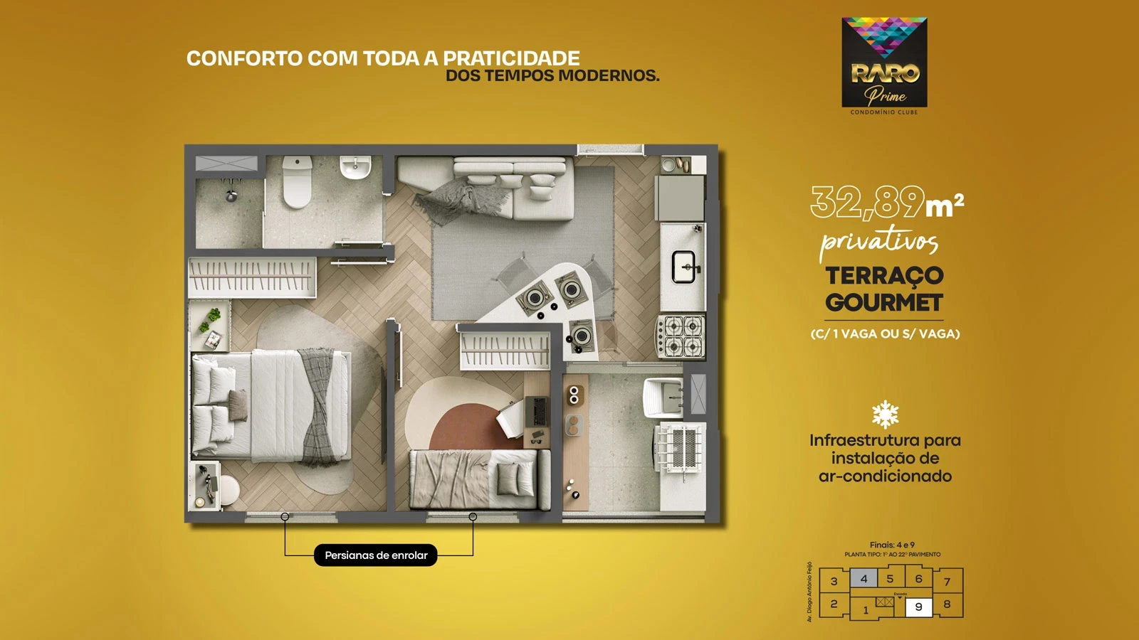 Imagem Apartamento com 2 Quartos à Venda, 44 m² em Km 18 - Osasco