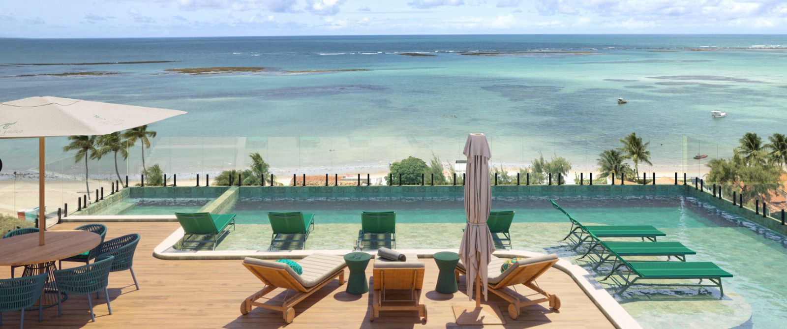 Foto do imóvel: Flat com 1 Quarto à Venda, 24 m² em Centro - Tamandaré