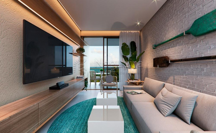 Imagem Apartamento com 1 Quarto à Venda, 32 m² em Praia de Muro Alto - Ipojuca