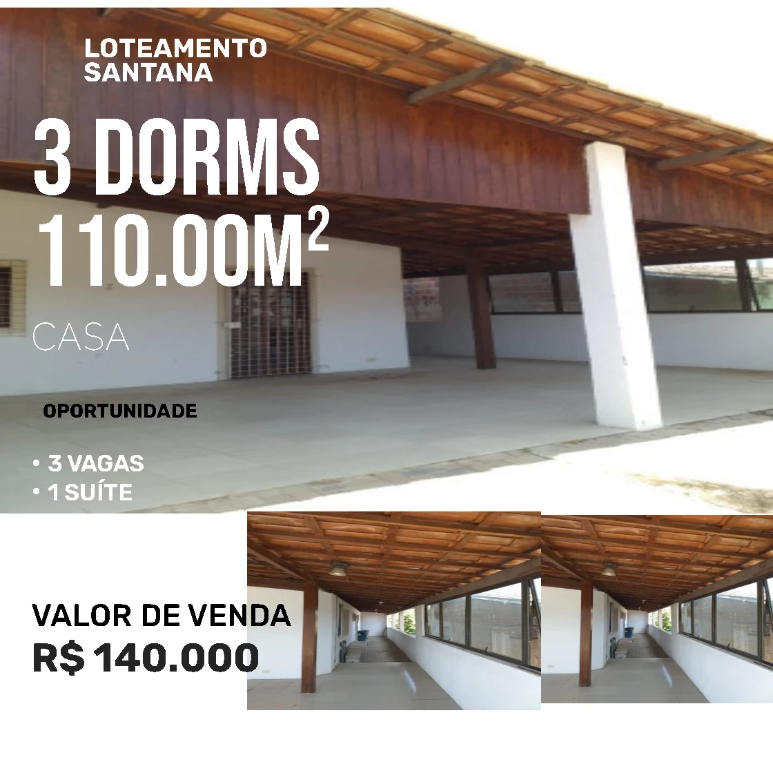 Imagem Casa com 3 Quartos à Venda, 25 m² em Alpes Suiços - Gravatá