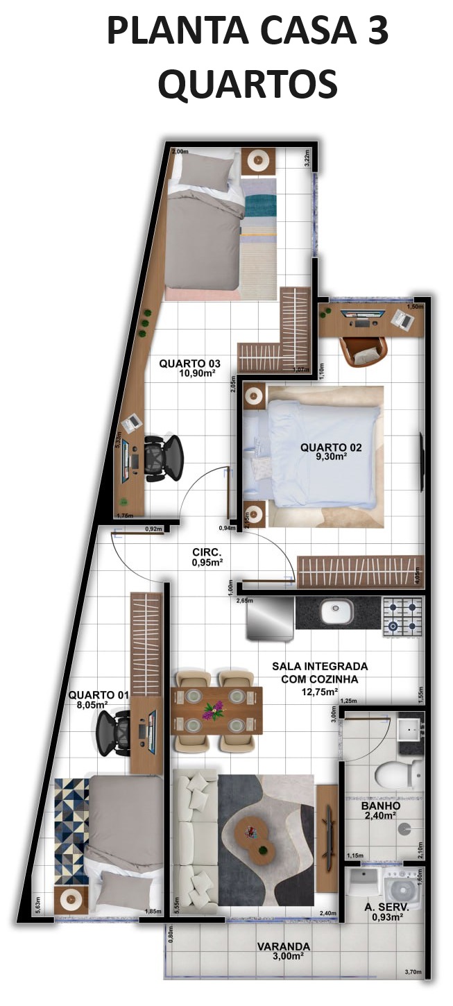 Imagem Casa com 3 Quartos à Venda, 5.392 m² em Centro - Queimados