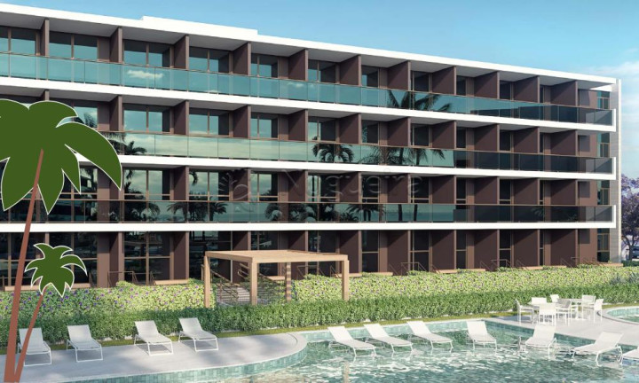 Imagem Apartamento com 1 Quarto à Venda, 32 m² em Praia de Muro Alto - Ipojuca