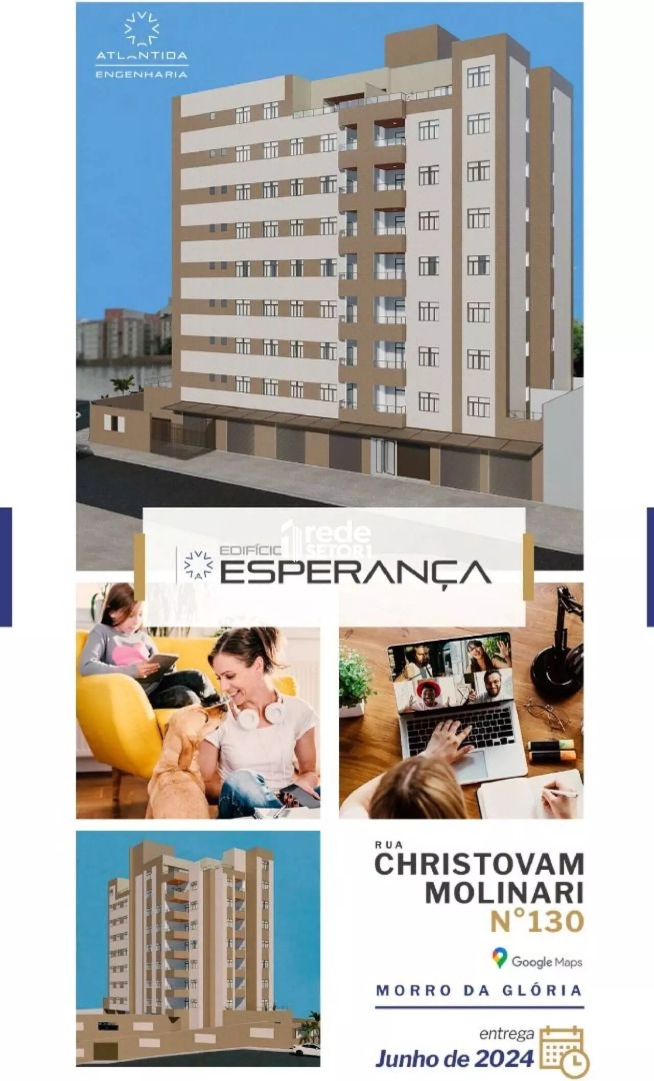 Apartamento com 2 Quartos à Venda, 62 m² em Morro da Glória - Juiz de Fora