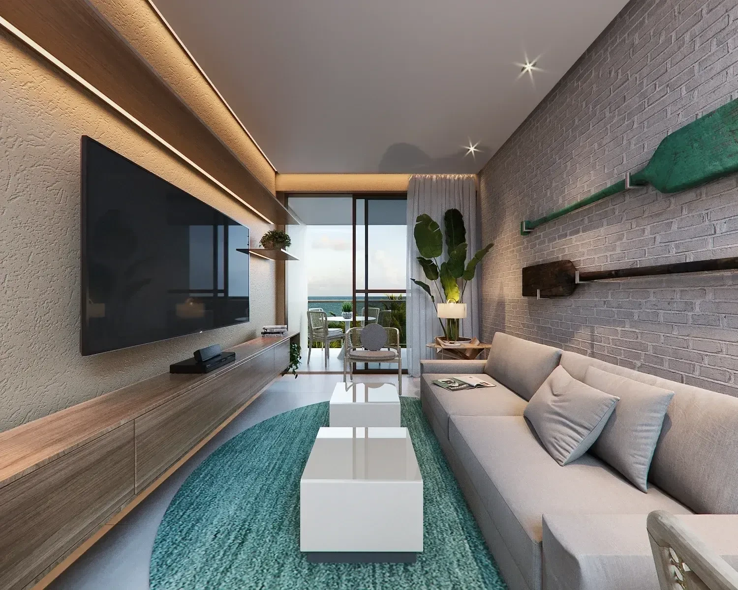 Imagem Flat com 1 Quarto à Venda, 42 m² em Porto Summer - Ipojuca