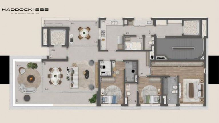 Imagem Apartamento com 3 Quartos à Venda, 185 metros em Cerqueira César - São Paulo