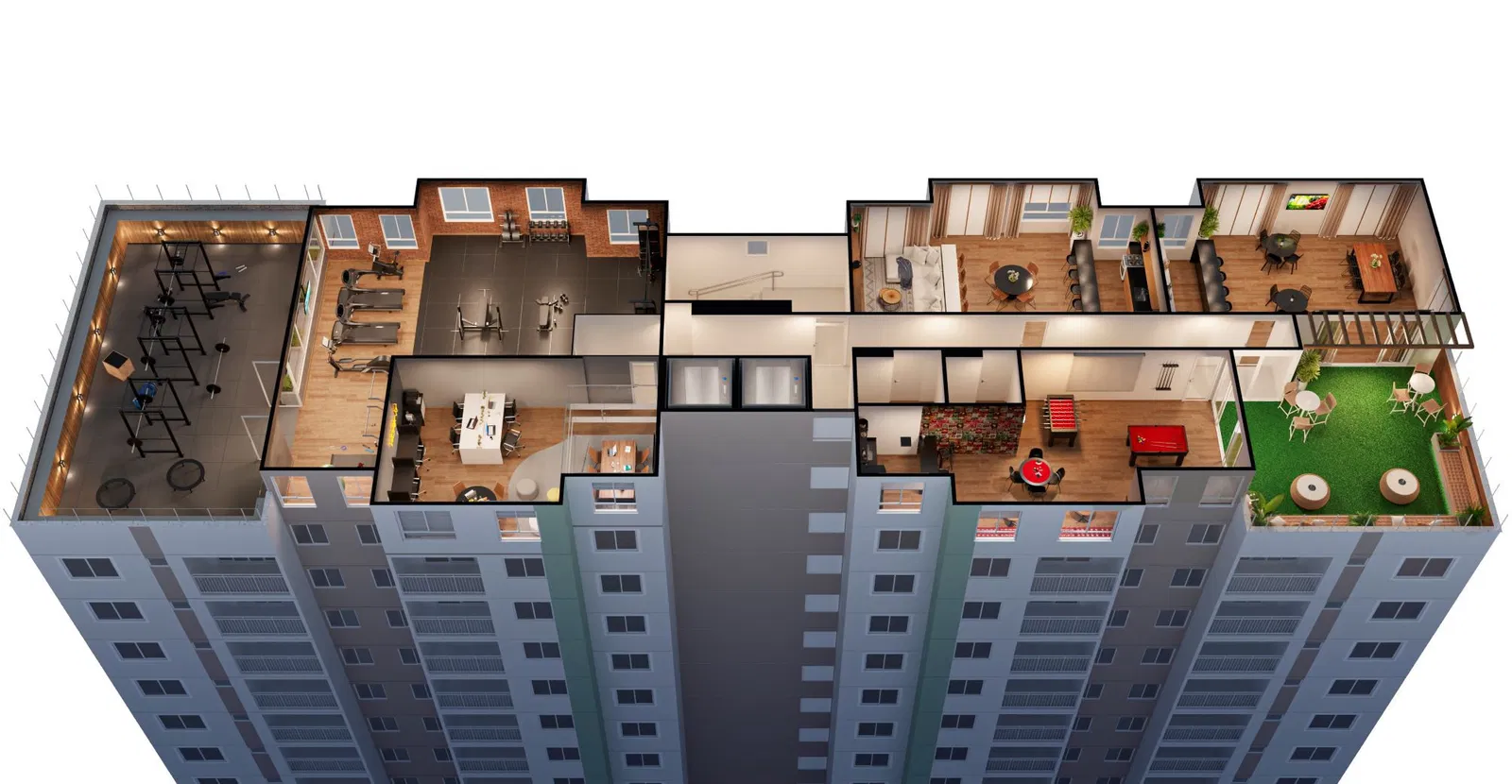 Imagem Apartamento com 2 Quartos à Venda, 53 m²em Praia do Futuro I - Fortaleza