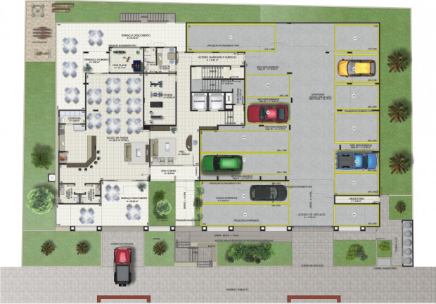 Imagem Apartamento com 3 Quartos à Venda, 114 m² em Michel - Criciúma