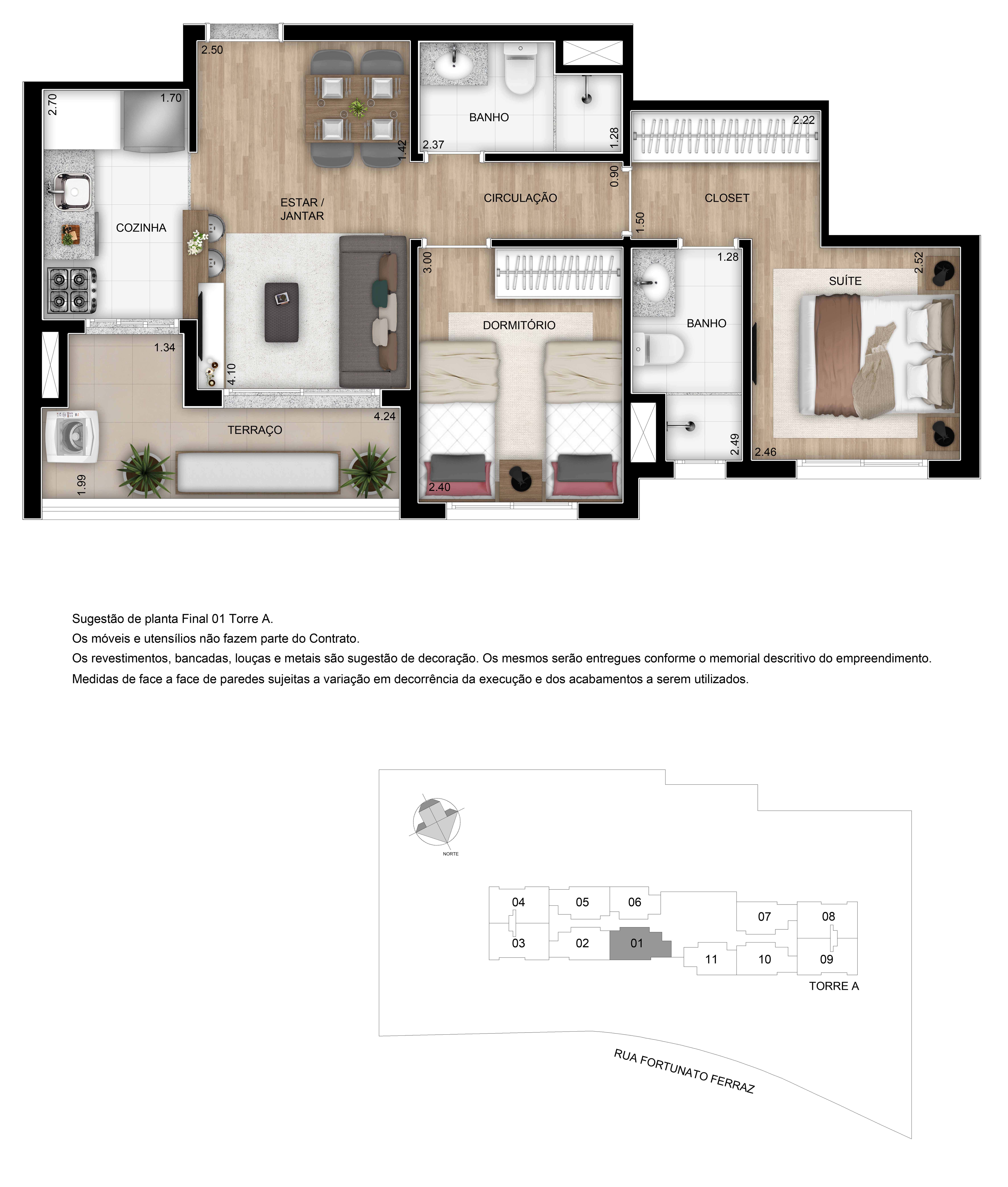 Imagem Apartamento com 3 Quartos à Venda, 68 m² em Vila Anastácio - São Paulo