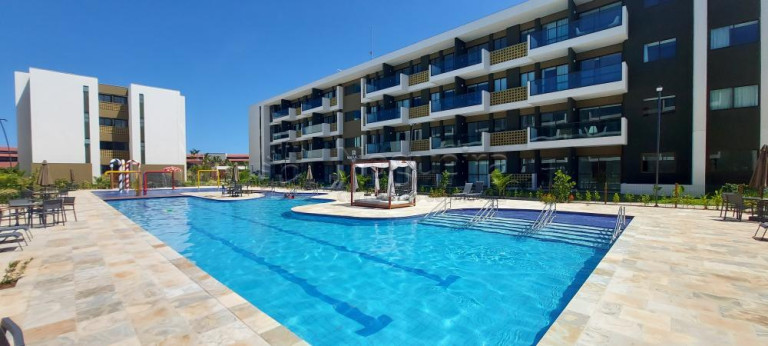 Imagem Apartamento com 1 Quarto à Venda, 29 m² em Praia de Muro Alto - Ipojuca