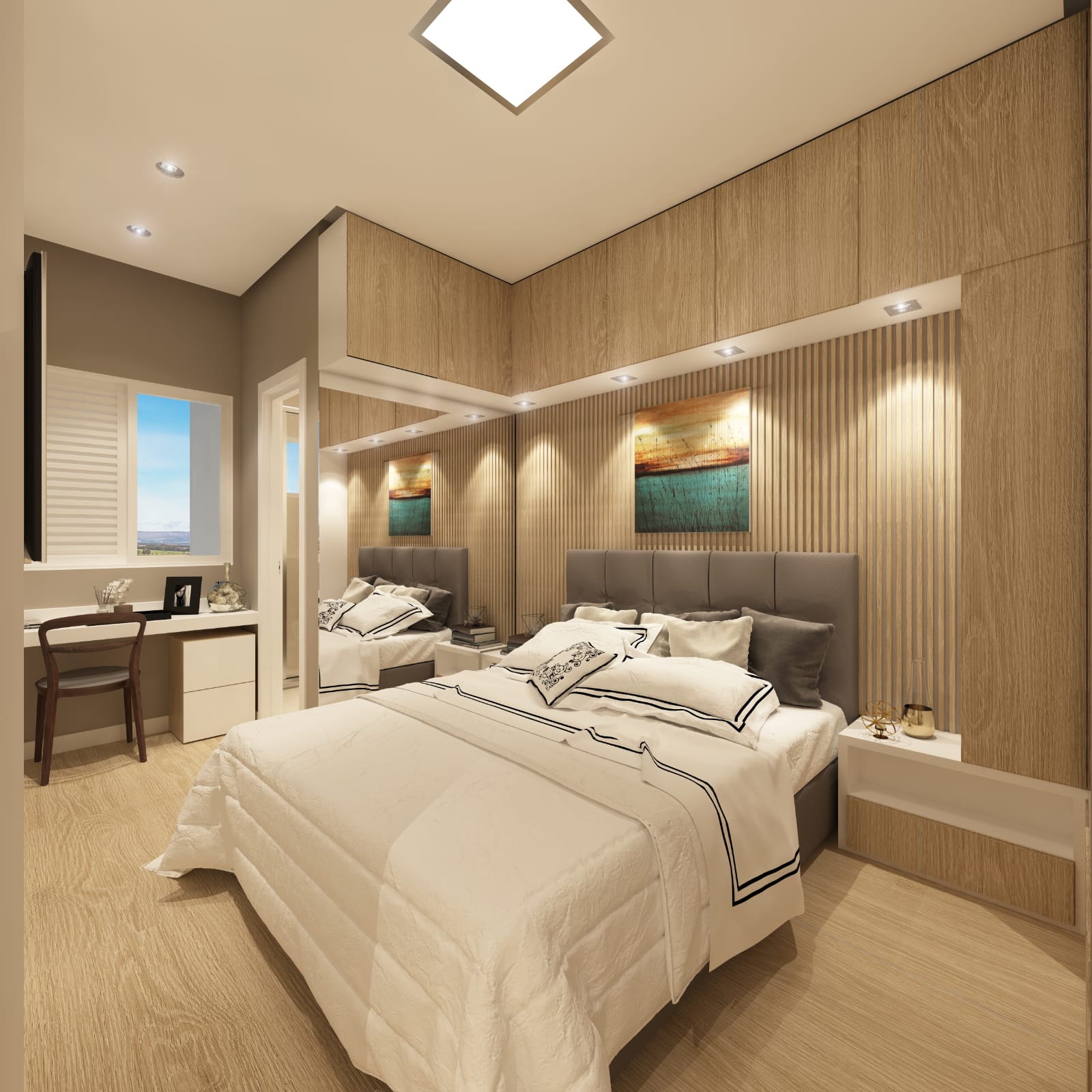 Imagem Apartamento com 3 Quartos à Venda, 65 metros em Parque Residencial Flamboyant - São José dos Campos