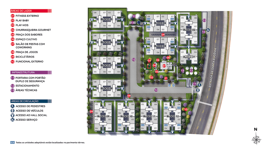 Imagem Apartamento com 2 Quartos à Venda, 42 m² em Santa Cruz - Rio de Janeiro