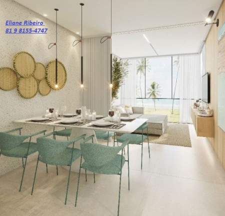 Imagem Apartamento com 1 Quarto à Venda, 30 m² em Muro Alto - Ipojuca