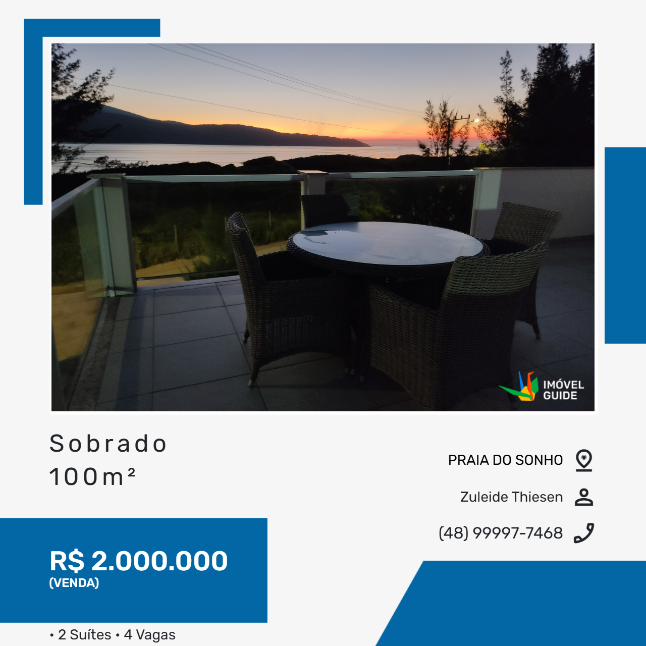 Imagem Sobrado à Venda ou Temporada, 100 m²em Praia do Sonho - Palhoça