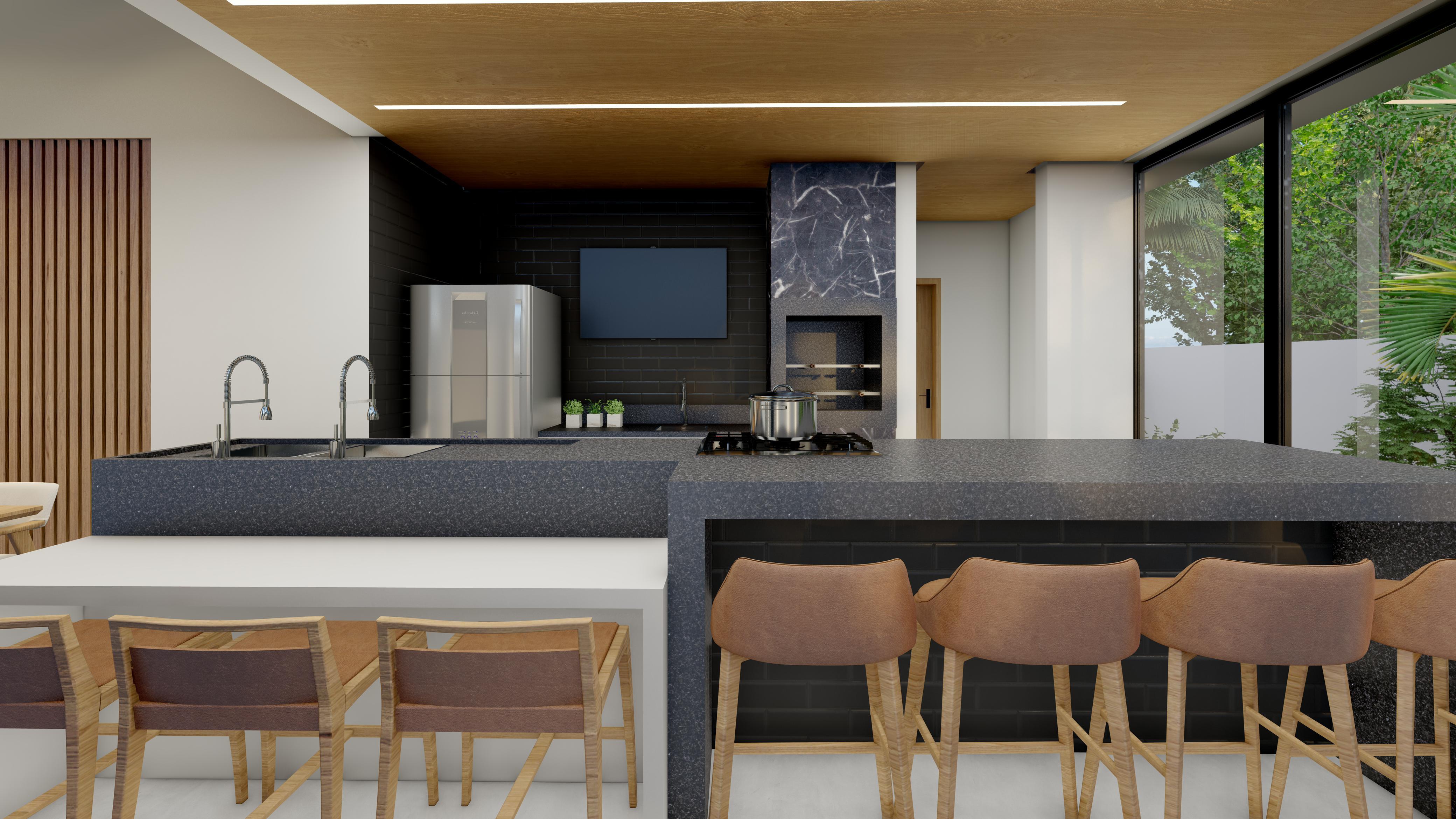 Imagem Casa de Condomínio com 4 Quartos à Venda, 158 m²em Alphaville (abrantes) - Camaçari
