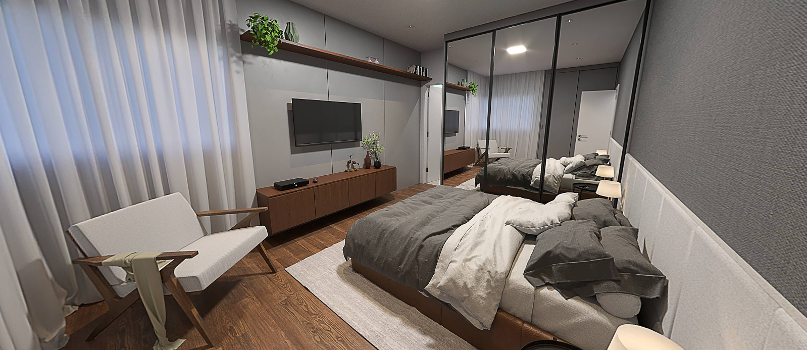 Imagem Apartamento com 3 Quartos à Venda, 103 m² em Estrela Sul - Juiz de Fora