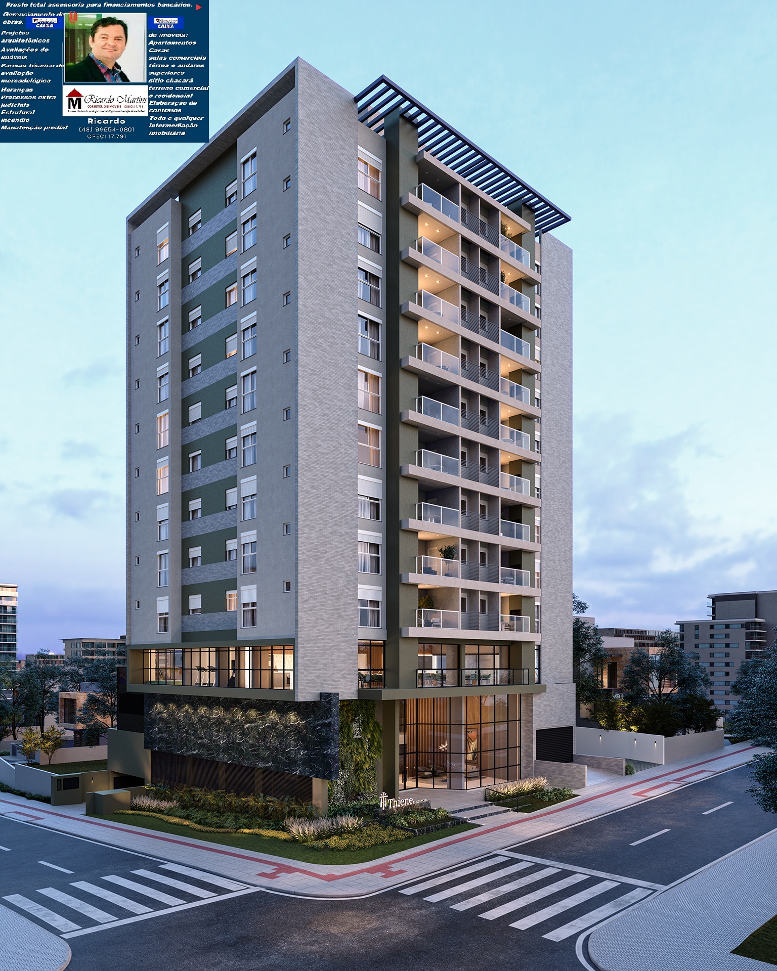 Imagem Apartamento com 3 Quartos à Venda, 101 m²em Centro - Criciúma