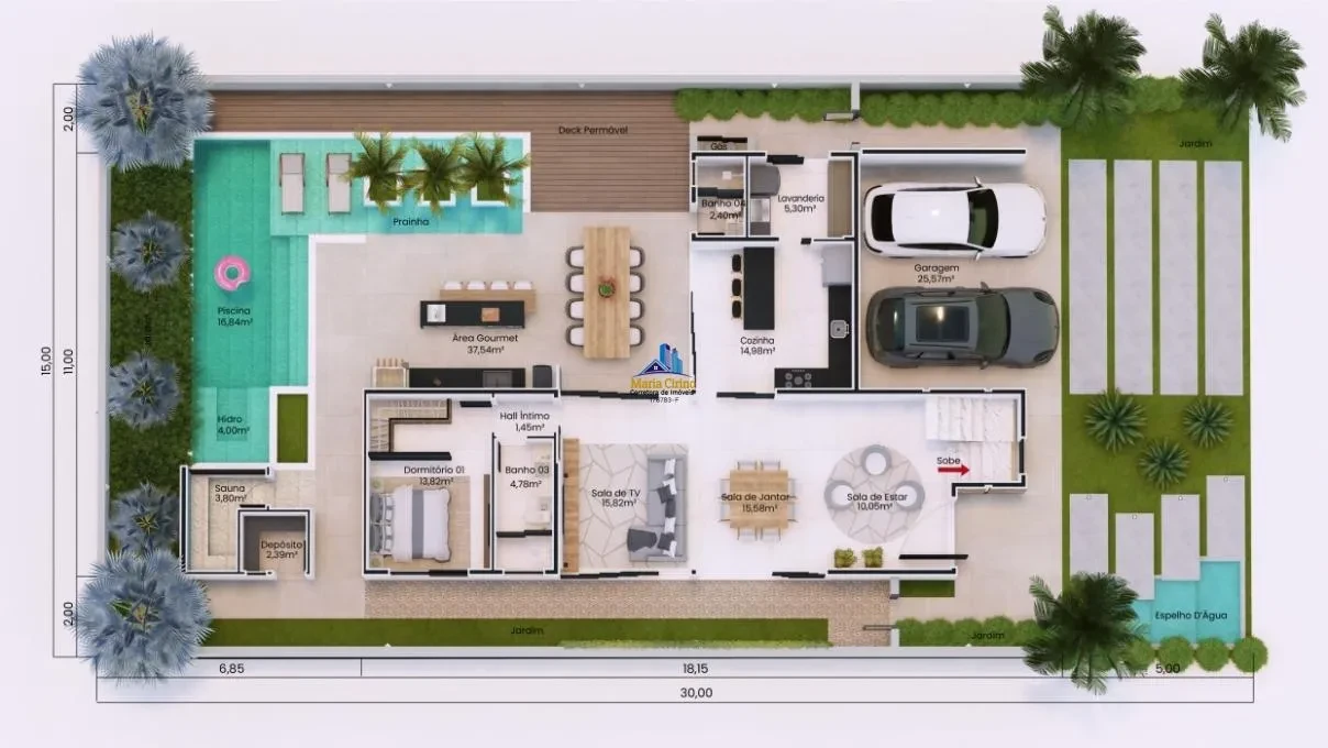 Imagem Casa de Condomínio com 4 Quartos à Venda, 349 m² em Loteamento Alphaville Jundiaí - Fase 01 - Jundiaí