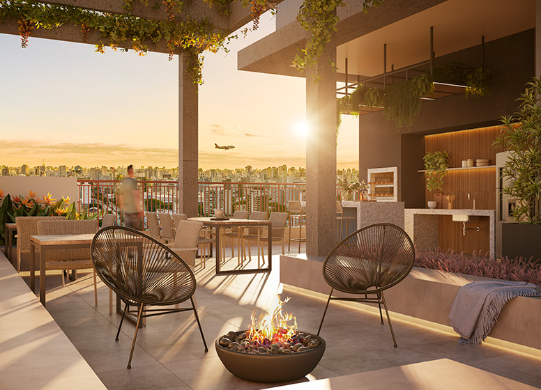 Imagem Apartamento com 1 Quarto à Venda, 27 m²em Brooklin Paulista - São Paulo