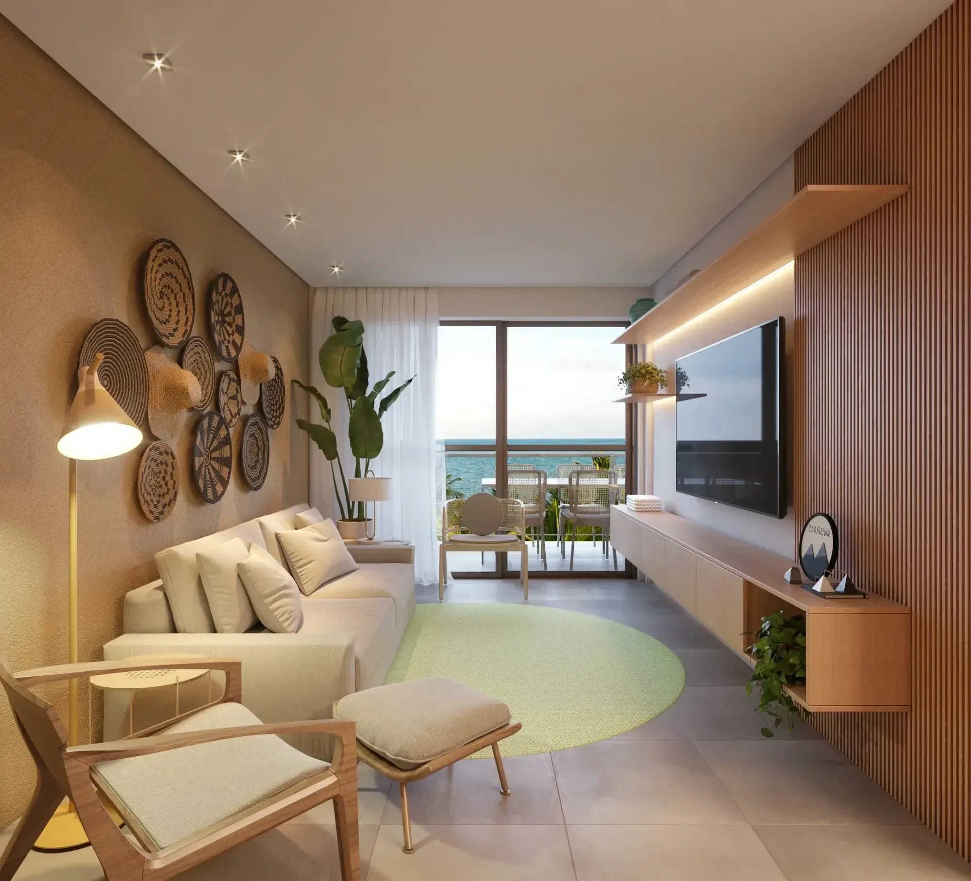 Imagem Flat com 1 Quarto à Venda, 42 m² em Porto Summer - Ipojuca
