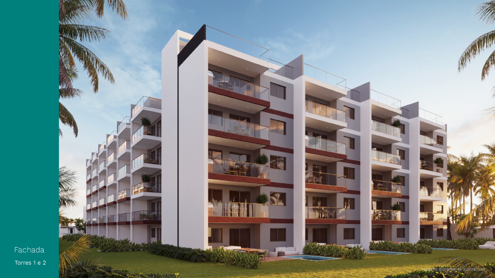 Apartamento com 2 Quartos à Venda, 102 m²em Praia dos Carneiros - Tamandaré
