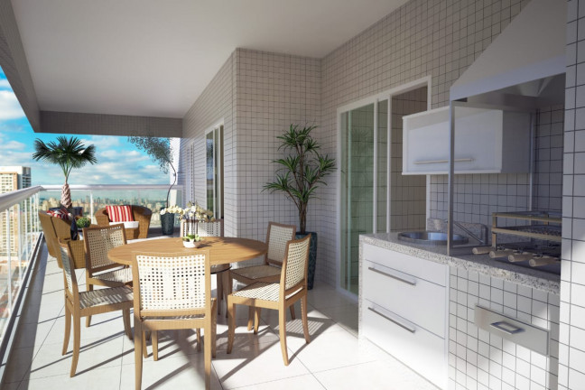 Imagem Apartamento com 2 Quartos à Venda, 87 m² em Guilhermina - Praia Grande