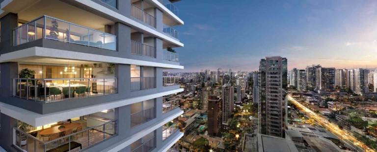 Foto do imóvel: Apartamento com 3 Quartos à Venda, 131 m² em Brooklin Paulista - São Paulo
