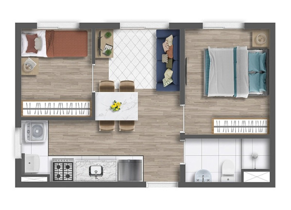 Imagem Apartamento com 1 Quarto à Venda, 26 m² em Campos Elíseos - São Paulo