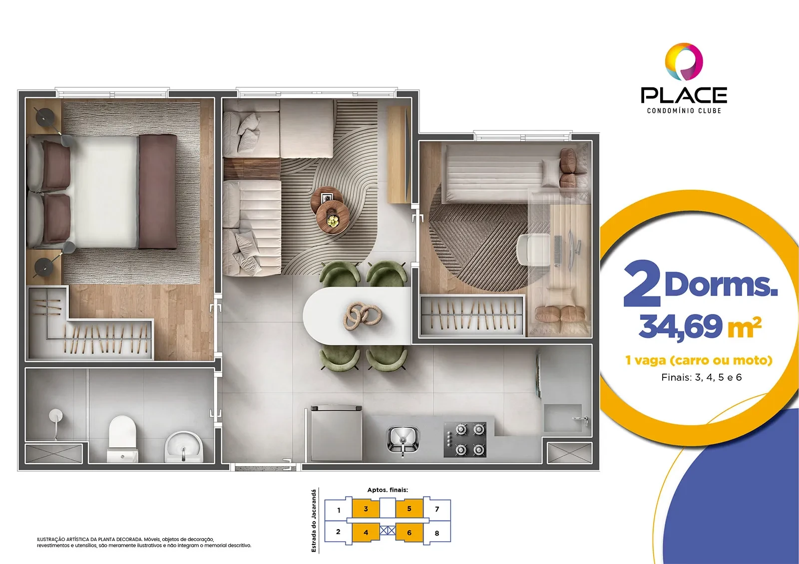 Foto do imóvel: Apartamento com 2 Quartos à Venda, 34 metro em Alto de Santa Lúcia - Carapicuíba
