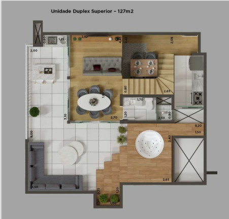 Imagem Apartamento com 3 Quartos à Venda, 69 m² em Centro - Diadema