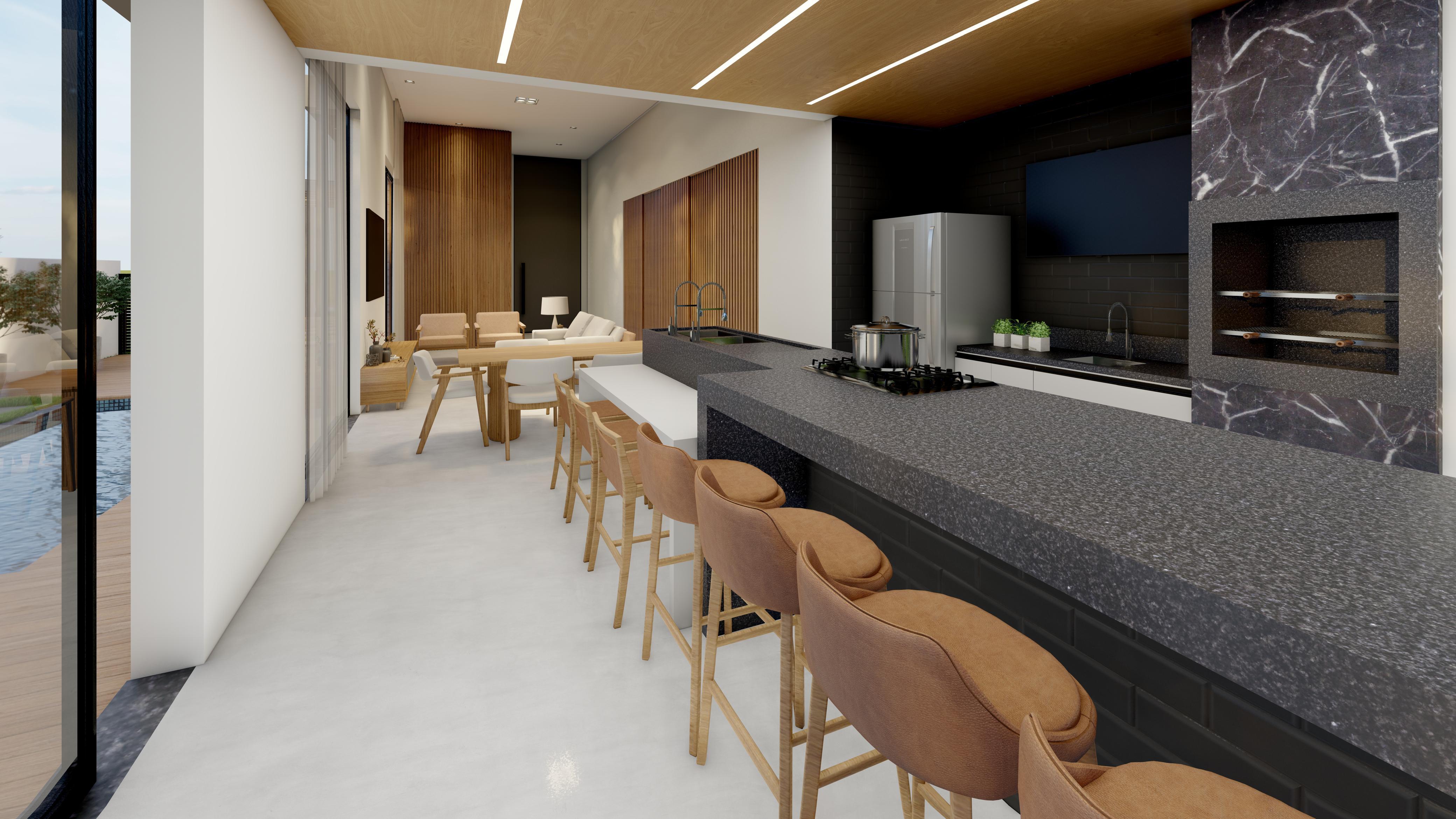 Imagem Casa de Condomínio com 4 Quartos à Venda, 158 m²em Alphaville (abrantes) - Camaçari