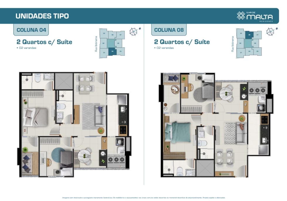 Imagem Apartamento com 2 Quartos à Venda, 58 m² em Praia de Itaparica - Vila Velha