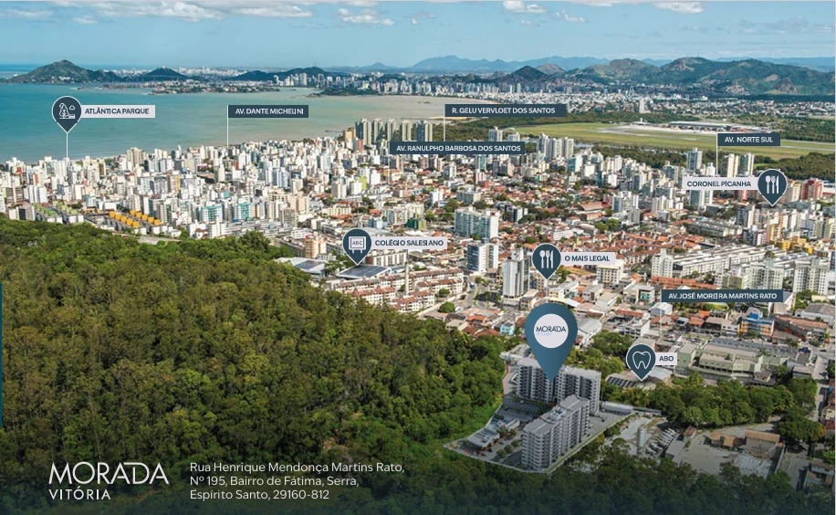 Foto do imóvel: Apartamento com 2 Quartos à Venda, 59 m² em De Fátima - Serra