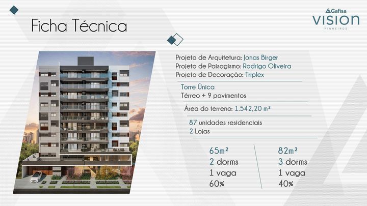 Imagem Apartamento com 3 Quartos à Venda, 65 m² em Pinheiros - São Paulo