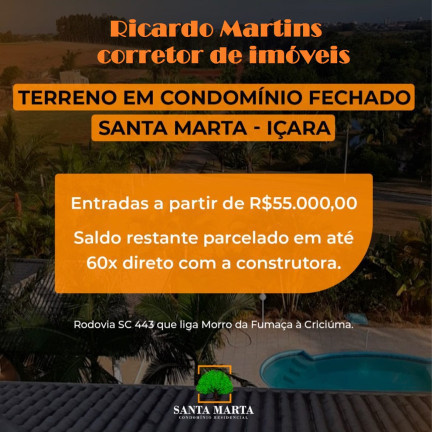 Imagem Terreno em Condomínio à Venda,  em Demboski - Içara