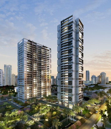 Apartamento com 3 Quartos à Venda, 105 m² em Cidade Monções - São Paulo