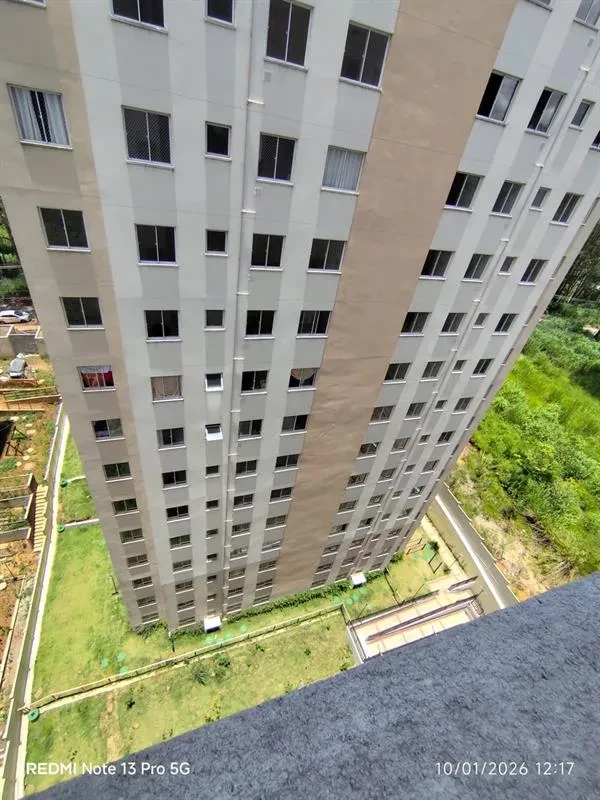 Apartamento com 2 Quartos para Alugar, 44 m² em Gleba do Pêssego - São Paulo