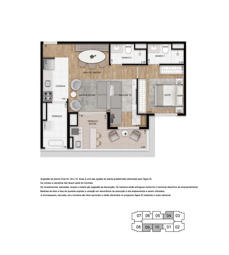 Imagem Apartamento com 2 Quartos à Venda, 63 m²em Vila Cruzeiro - São Paulo